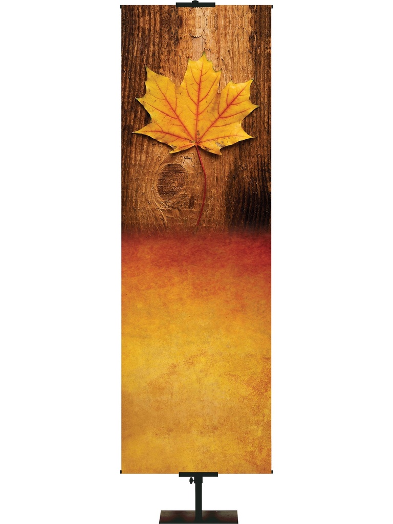 Custom Banner Colors of Autumn Thanks to the Lord