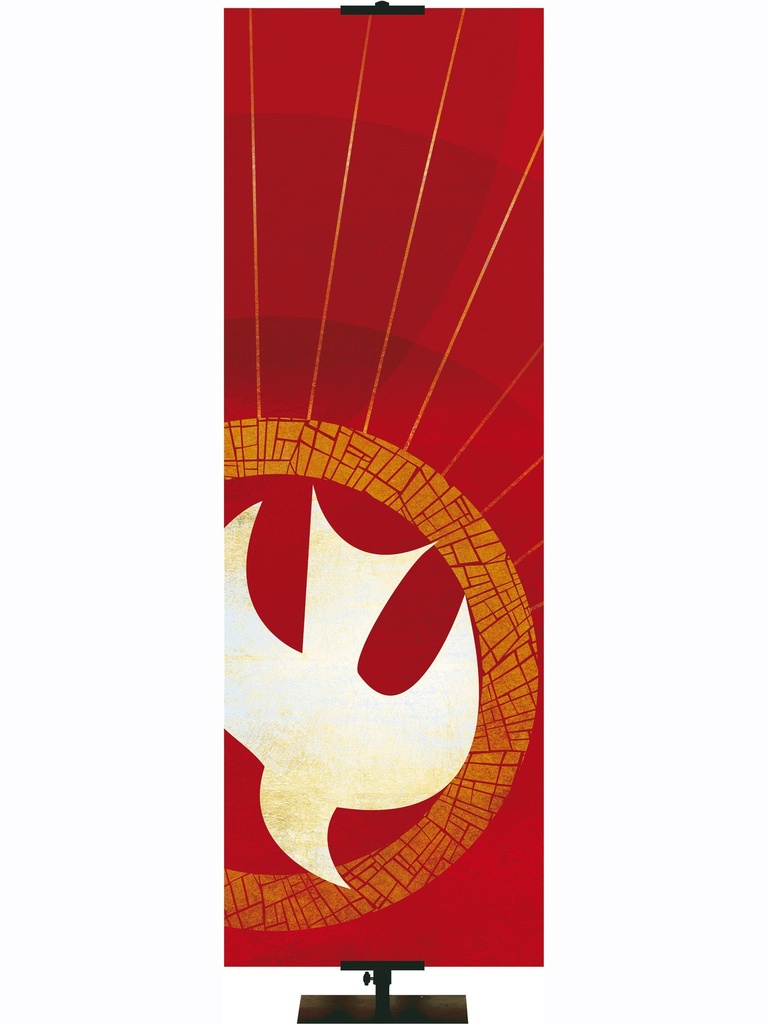 Custom Banner Hallmarks of Hope Dove Symbol and Holy