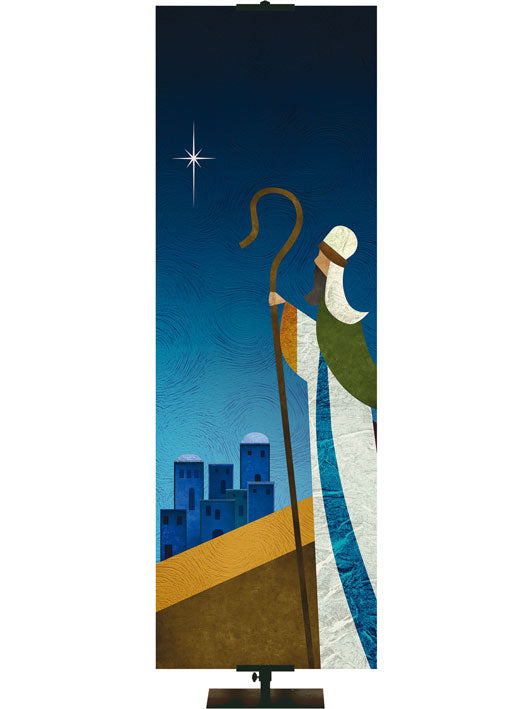 Custom Banner Scenes of Christmas Everlasting Father Prince of Peace