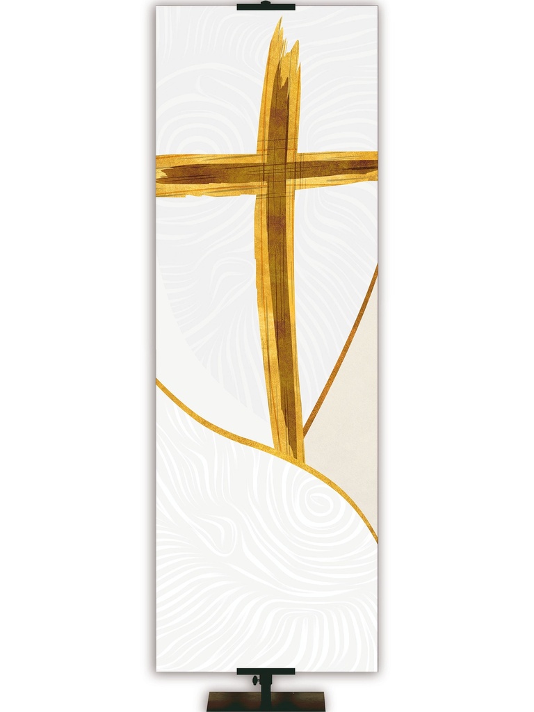 Custom Banner Shimmering Easter Alleluia