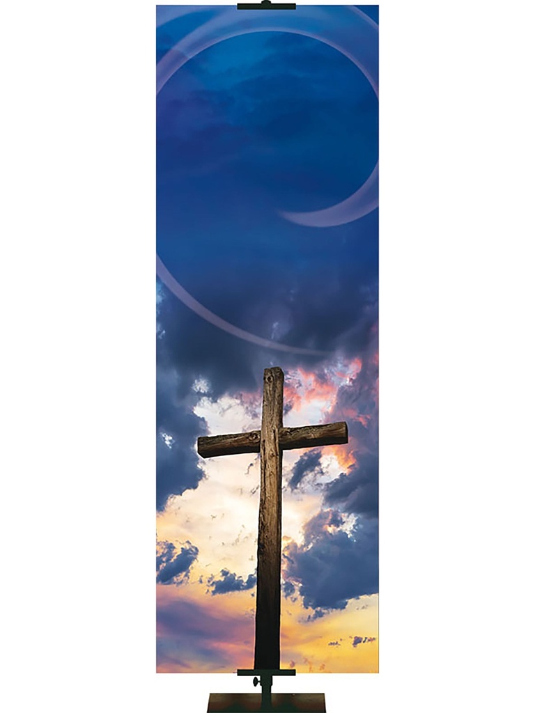 Custom Banner The Old Rugged Cross Greater Love Has No One Than This