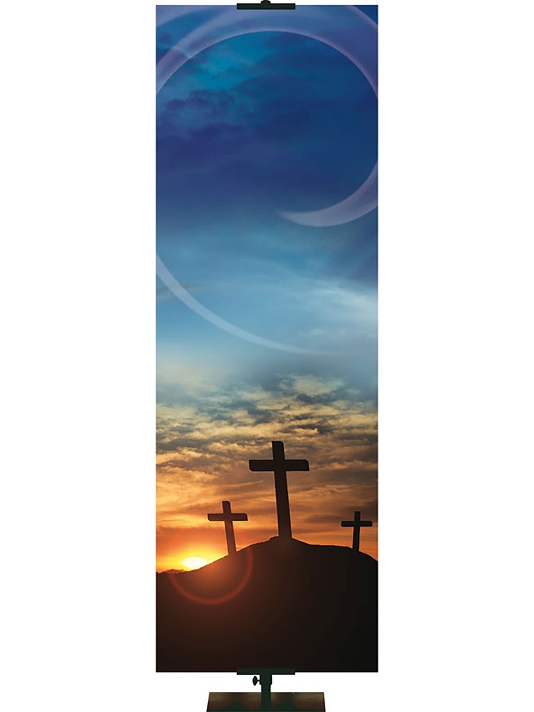 Custom Banner The Old Rugged Cross He Was Pierced