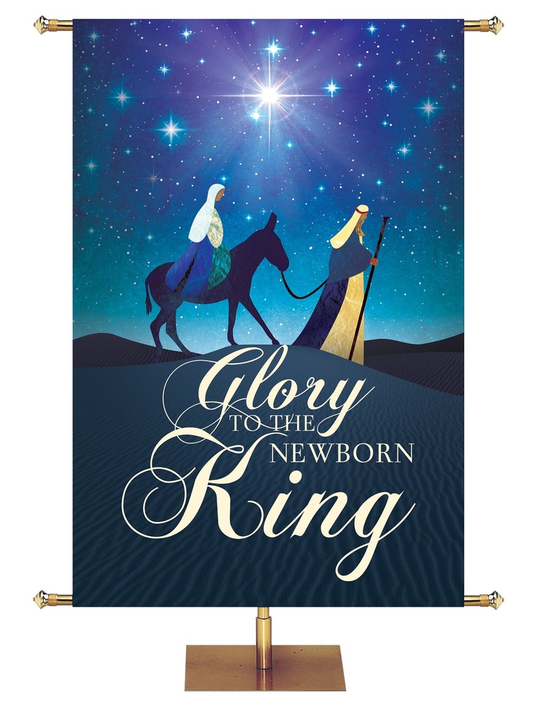 O Holy Night Glory to the Newborn King 2