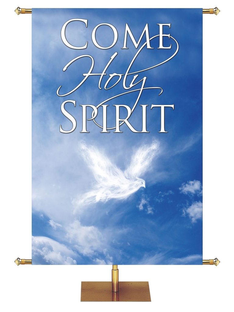 Pentecost Blue Come Holy Spirit