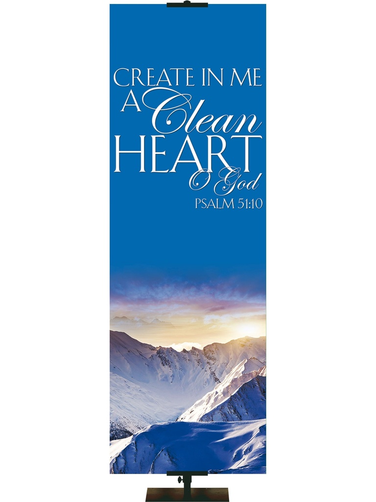 Portraits of Sacred Winter Create In Me a Clean Heart C