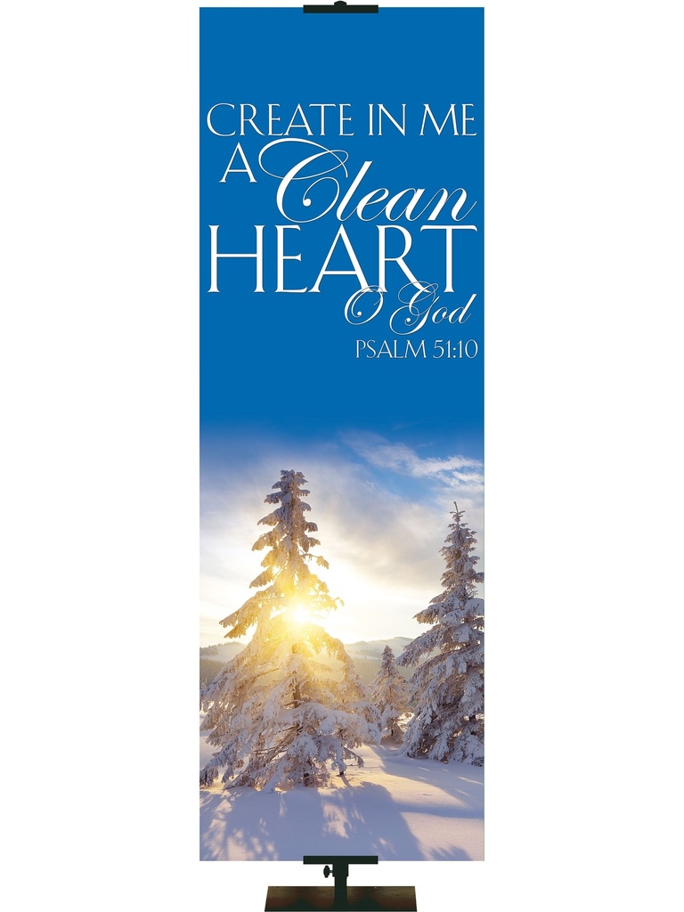 Portraits of Sacred Winter Create In Me a Clean Heart G
