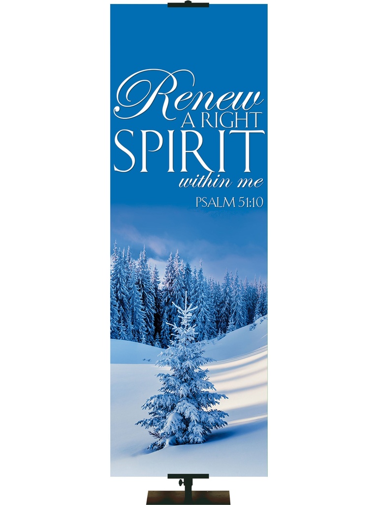 Portraits of Sacred Winter Renew A Right Spirit A