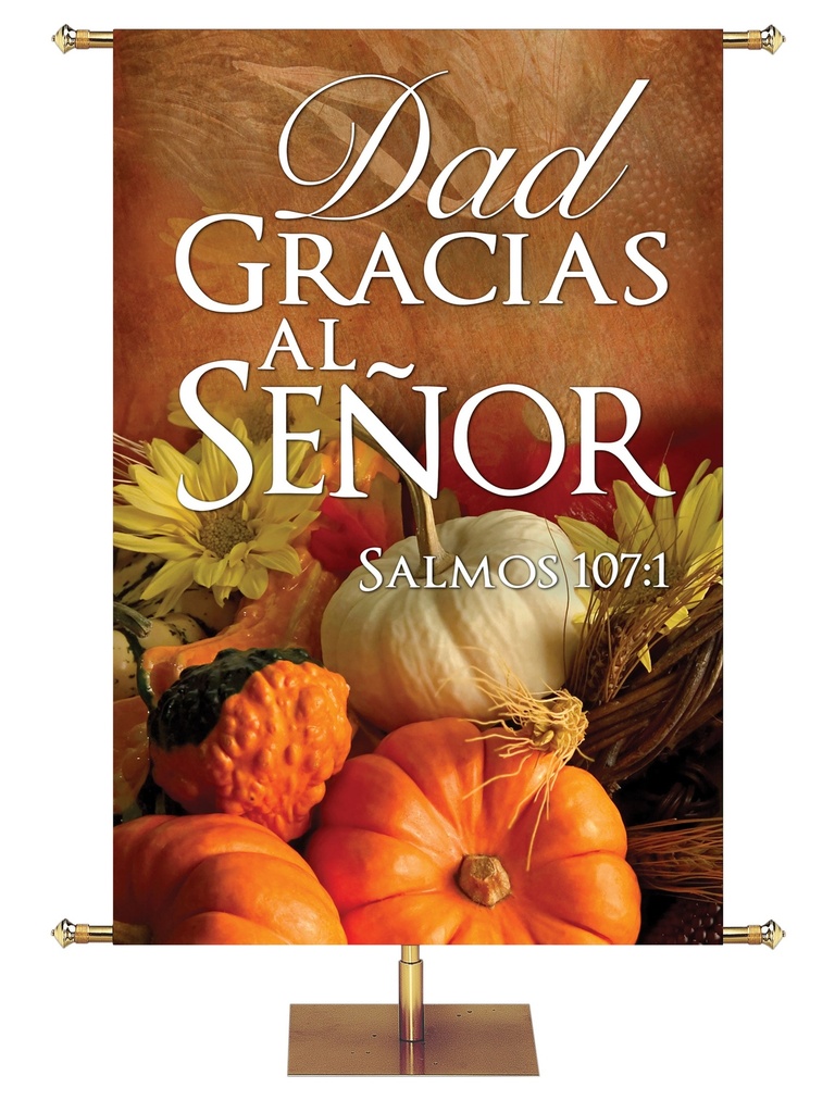 Spanish Fall & Thanksgiving Give Thanks to the Lord