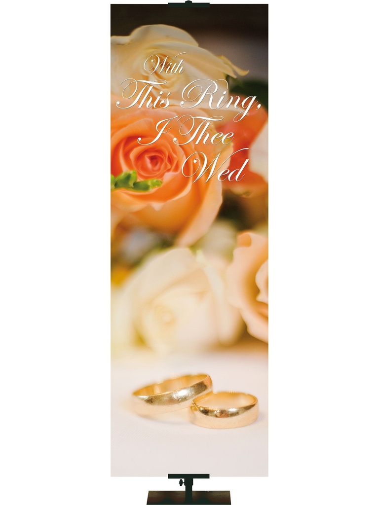 Wedding Banner With This Ring