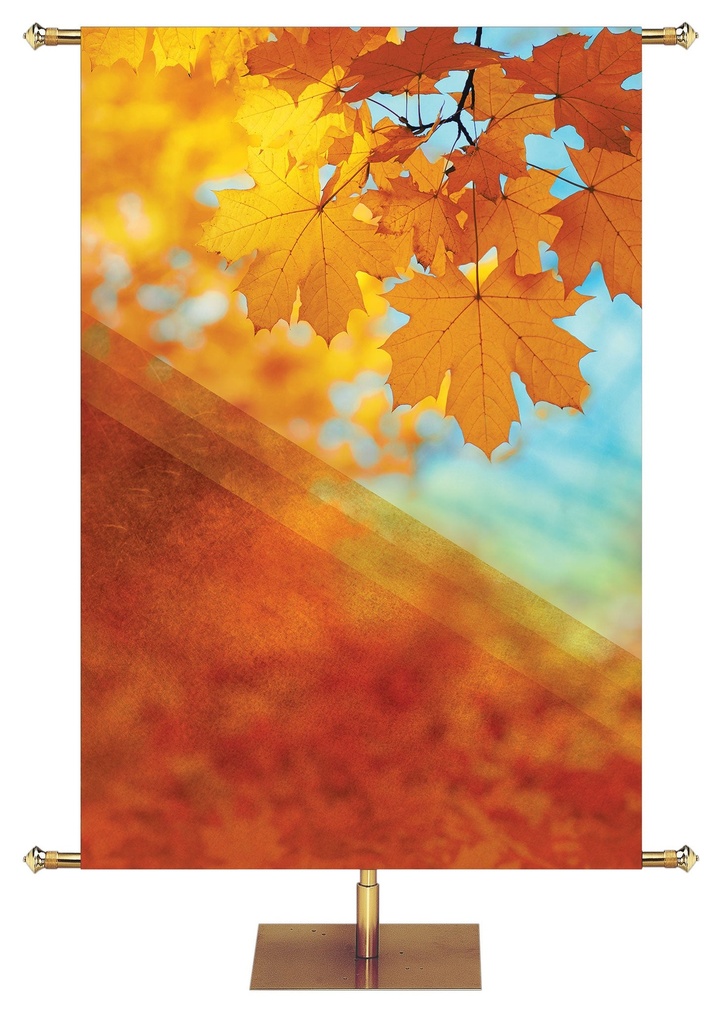 Custom Banner Golden Harvest Rejoice in the Lord