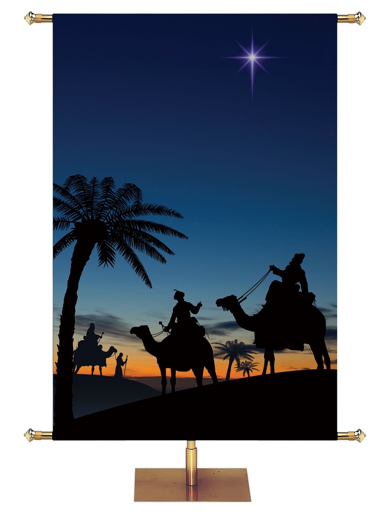 Custom Banner The Nativity Collection The Lord is Come