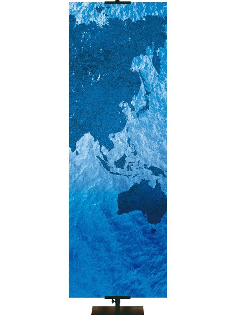 Custom Banner Mission Blue Atlas Make Disciples