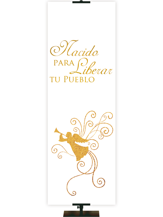 Spanish Advent Foil Born To Set Thy People Free