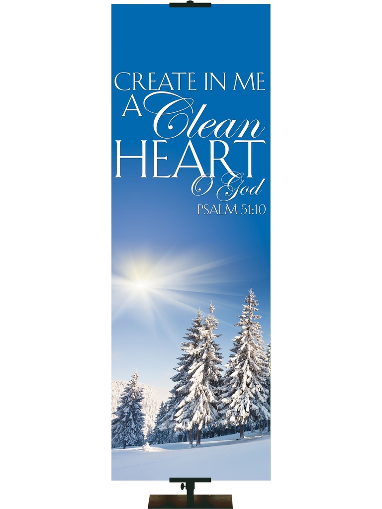 Portraits of Sacred Winter Create In Me a Clean Heart D