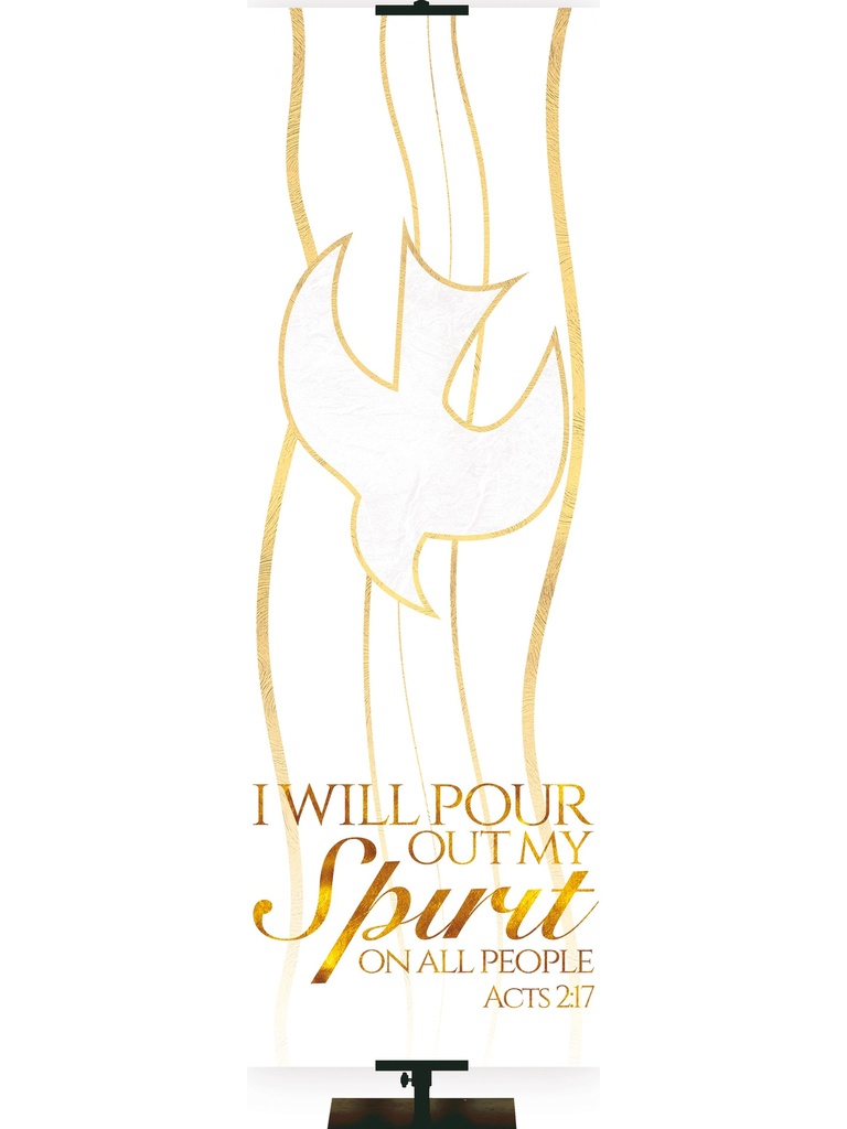 Experiencing God Symbols and Phrases Dove, Pour Out My Spirit