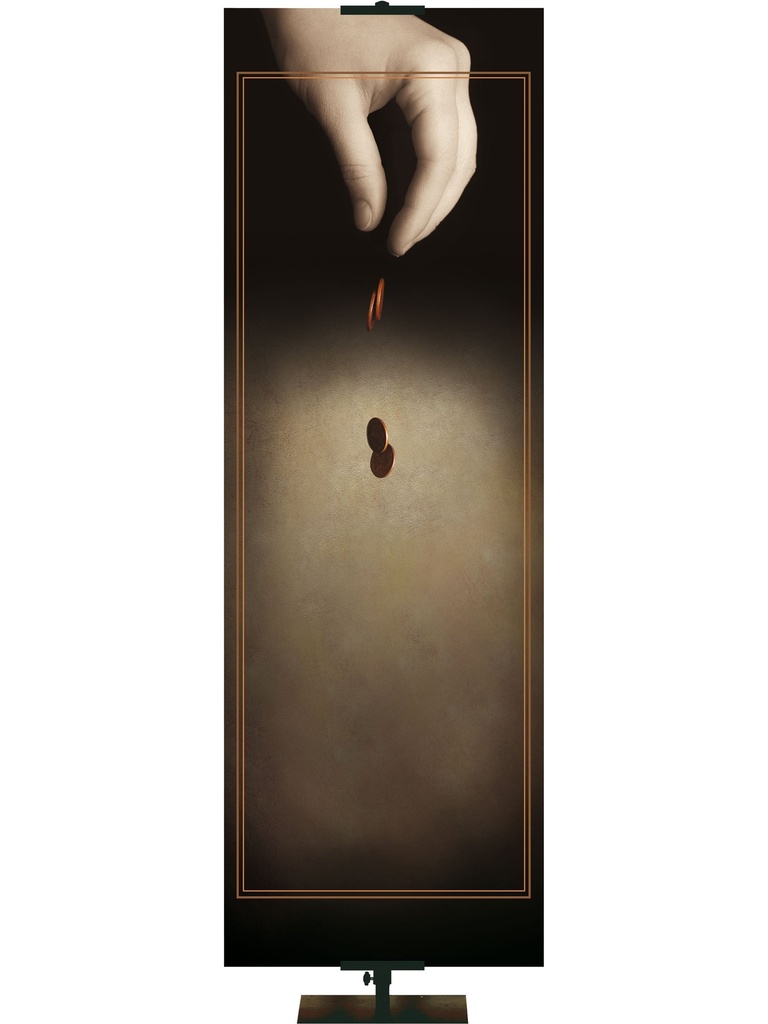 Custom Banner Tithing and Giving Give Not Under Compulsion