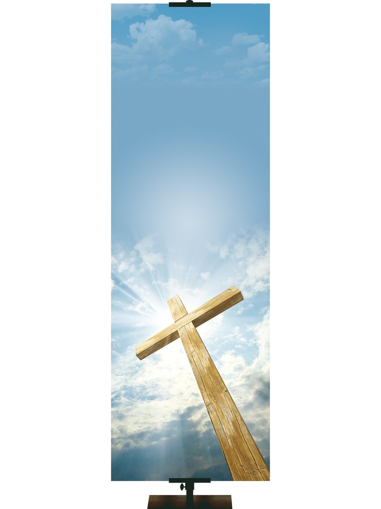 Custom Banner Economical Promise of Easter He Who Believes