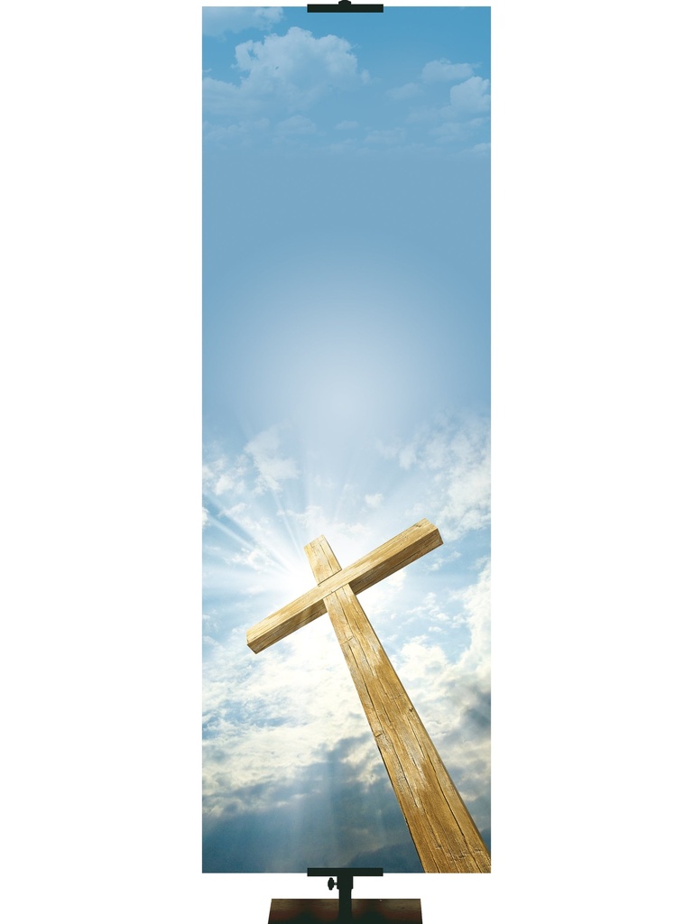 Custom Banner Economical Promise of Easter He Who Believes