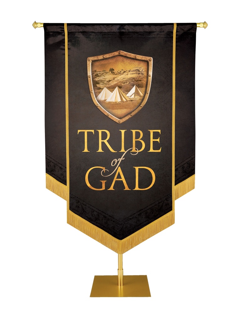 Tribe of Gad Embellished Banner