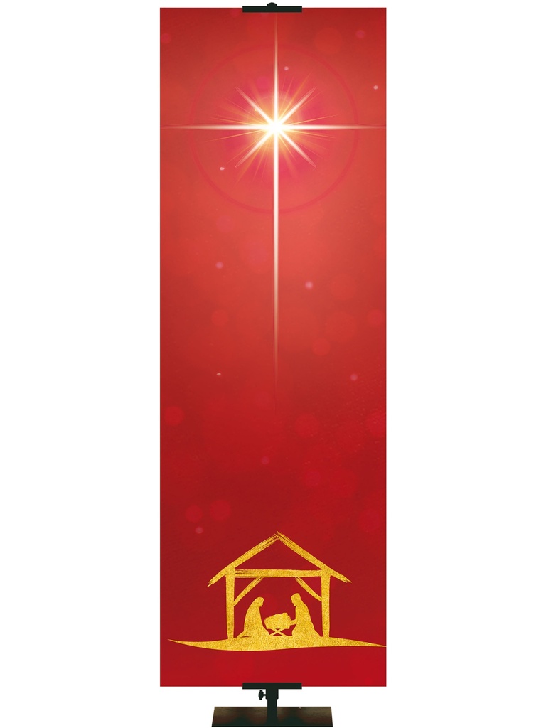 Custom Banner Good Tidings Design in 4 Color Options