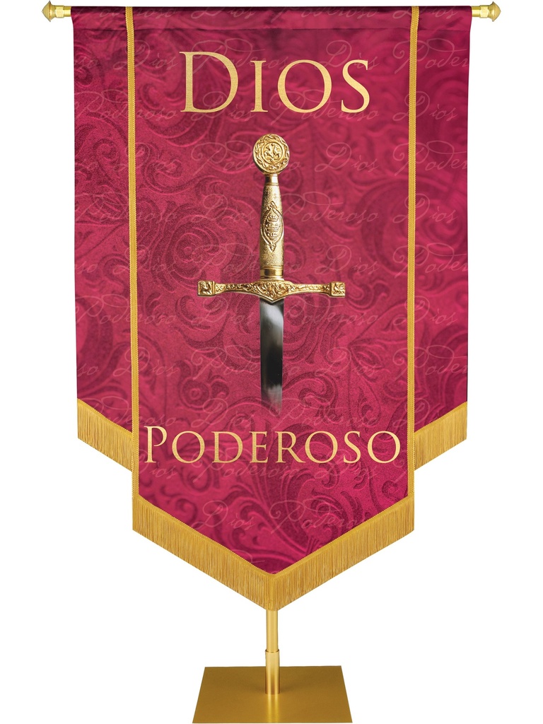 Dios Poderoso Embellished Banner