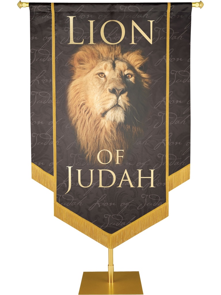Names of Christ Lion of Judah Embellished Banner