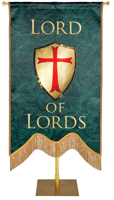 Names of Christ M-Shape Lord of Lords Embellished Banner