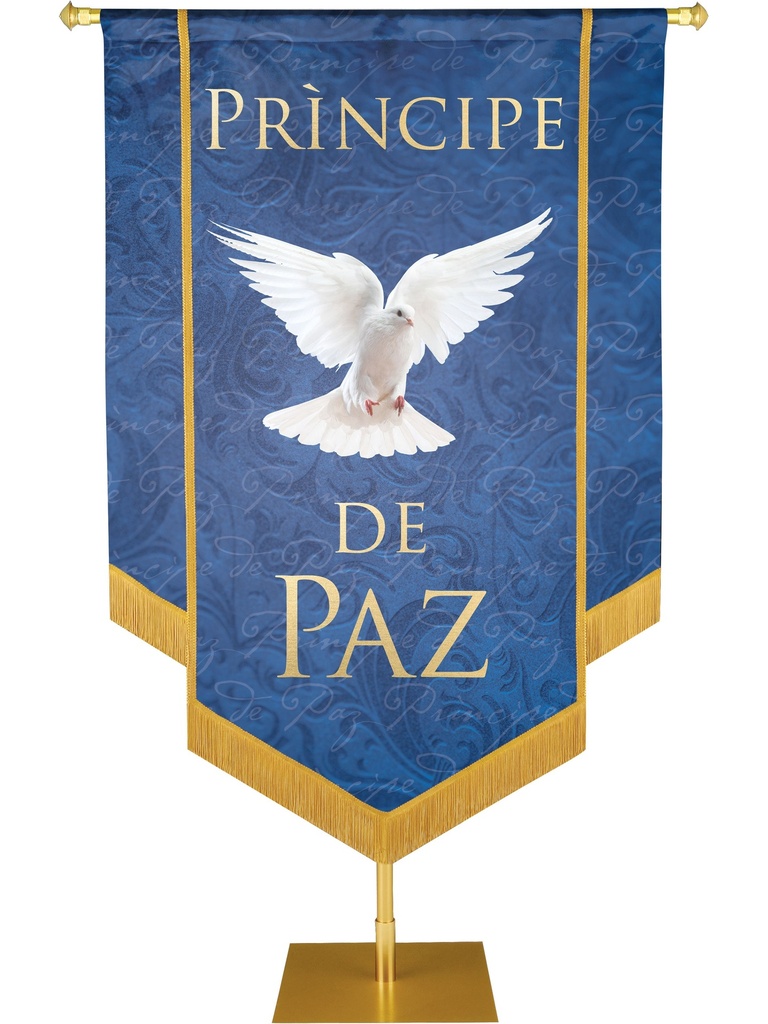Principe De Paz Embellished Banner