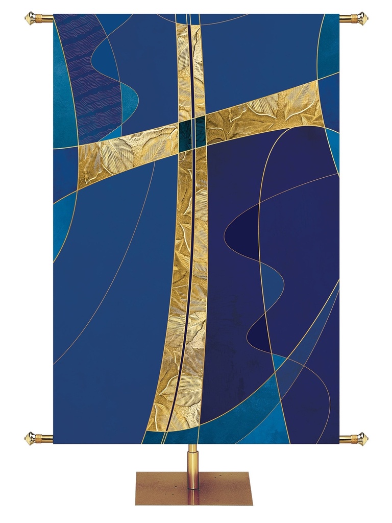 Custom Banner Symbols of Worship Cross