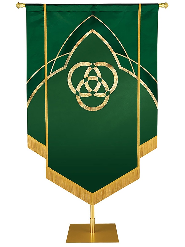 Custom Banner Eternal Emblems of Faith Embellished Trust in the Lord