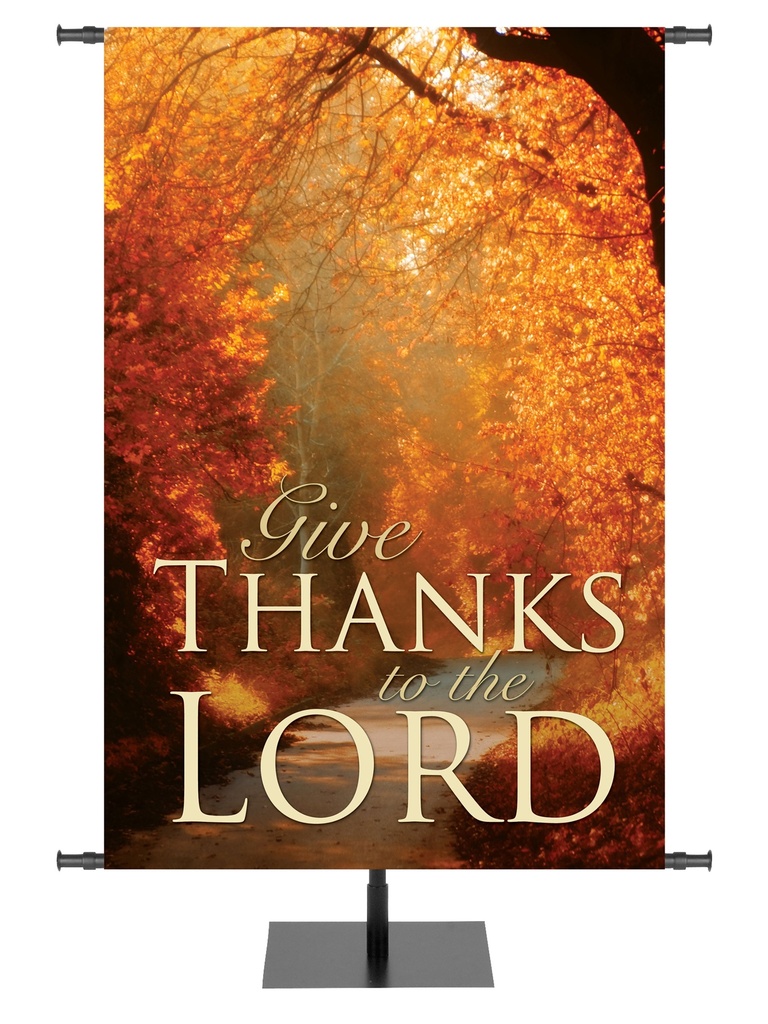 Irregular Expressions of Gratitude Background Style A Give Thanks to the Lord