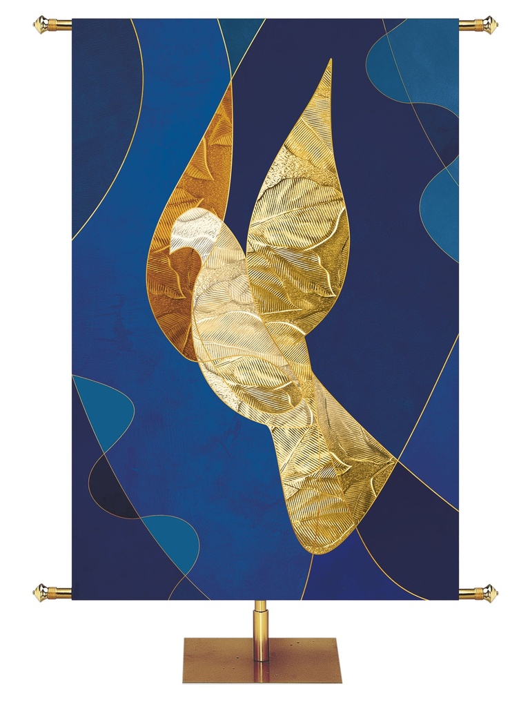 Custom Banner Symbols of Worship Dove