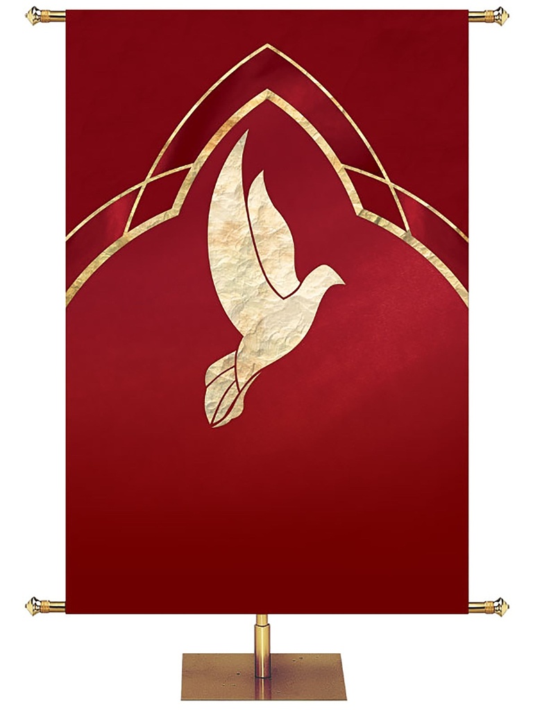 Custom Banner Eternal Emblems of Faith Filled with the Spirit