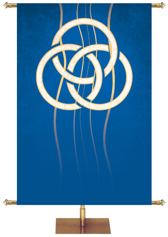 Custom Banner Experiencing God Symbols Trinity