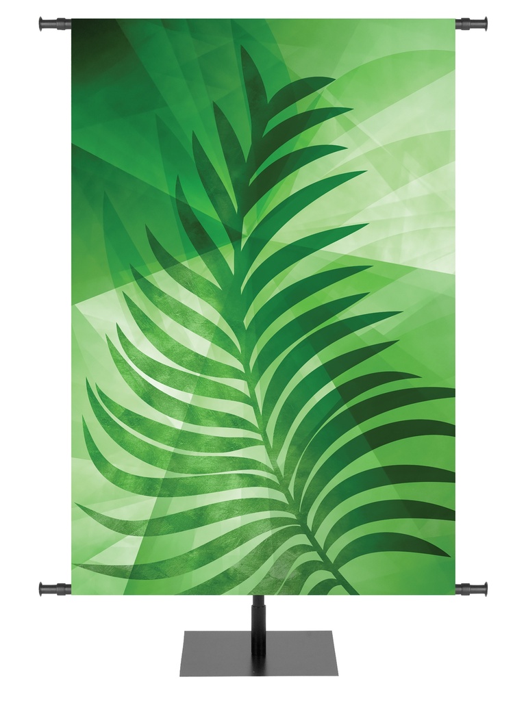 Custom Banner Symblos of Liturgy Palm