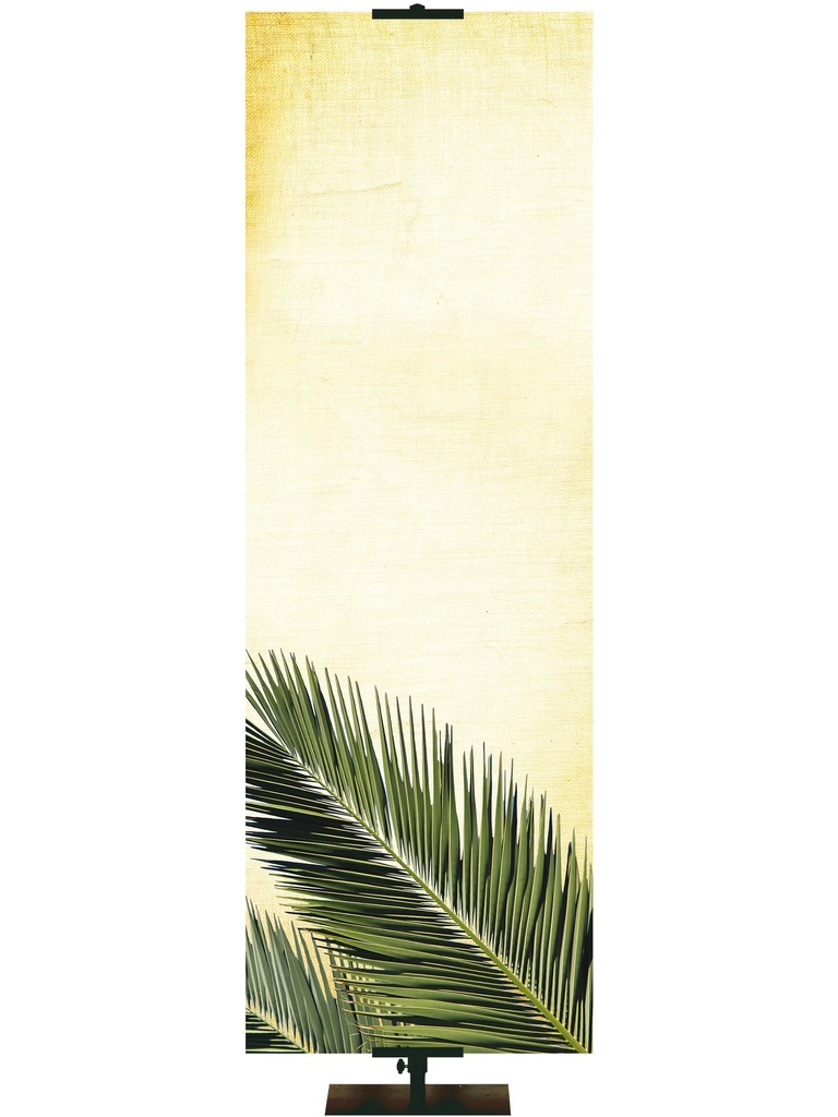 Custom Banner Welcome Easter Palm