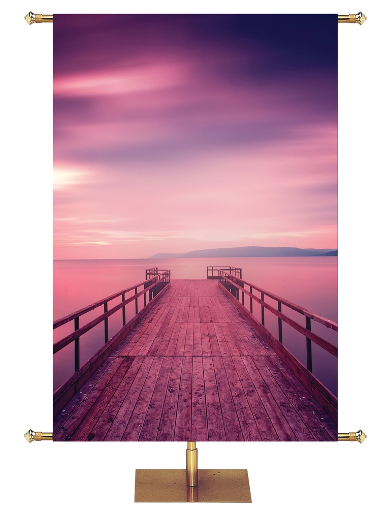 Custom Banner Inspiration in Christ His Love Endures Forever