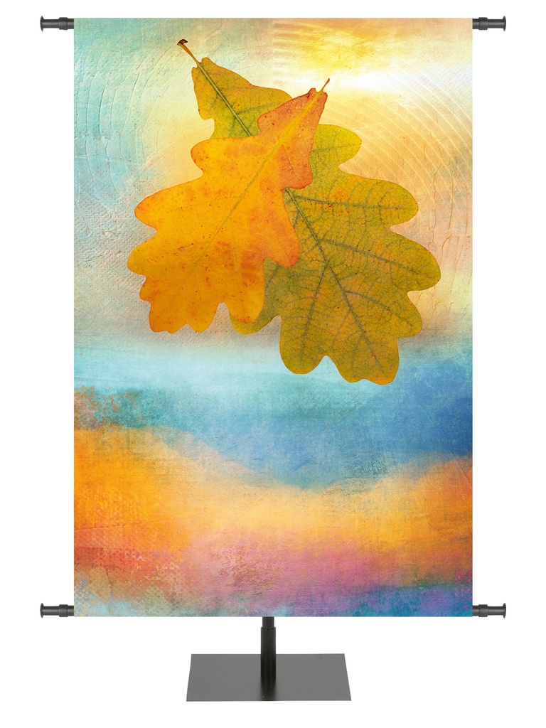 Custom Banner Joyous Autumn Give Thanks To His Holy Name