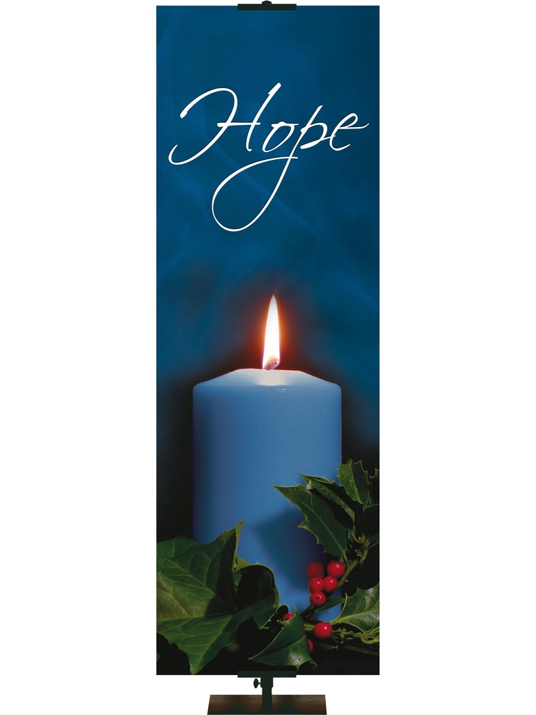 Advent Photo Candle Hope