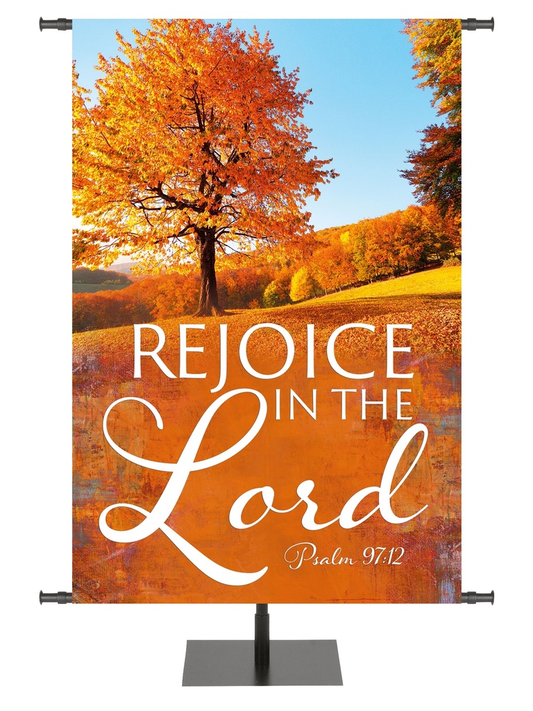 Arbors of Autumn Rejoice in the Lord Design 4