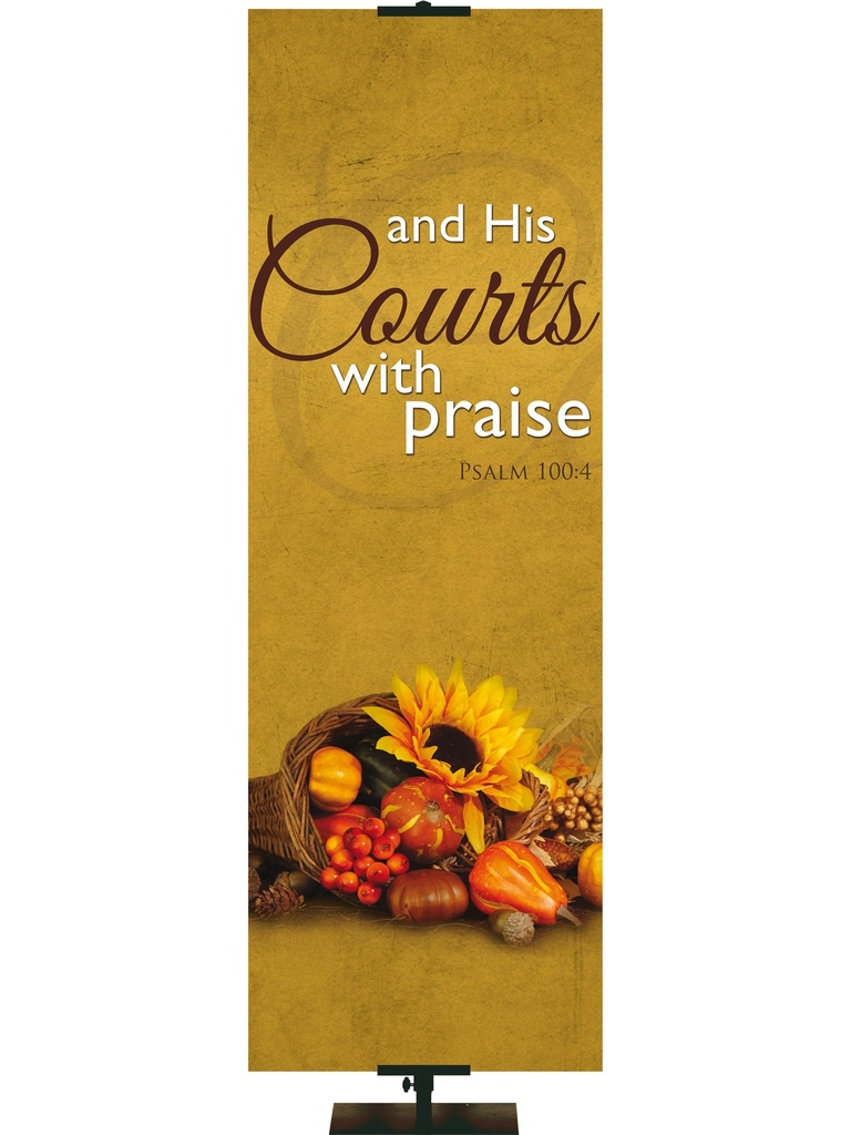 Bountiful Harvest Courts with Praise