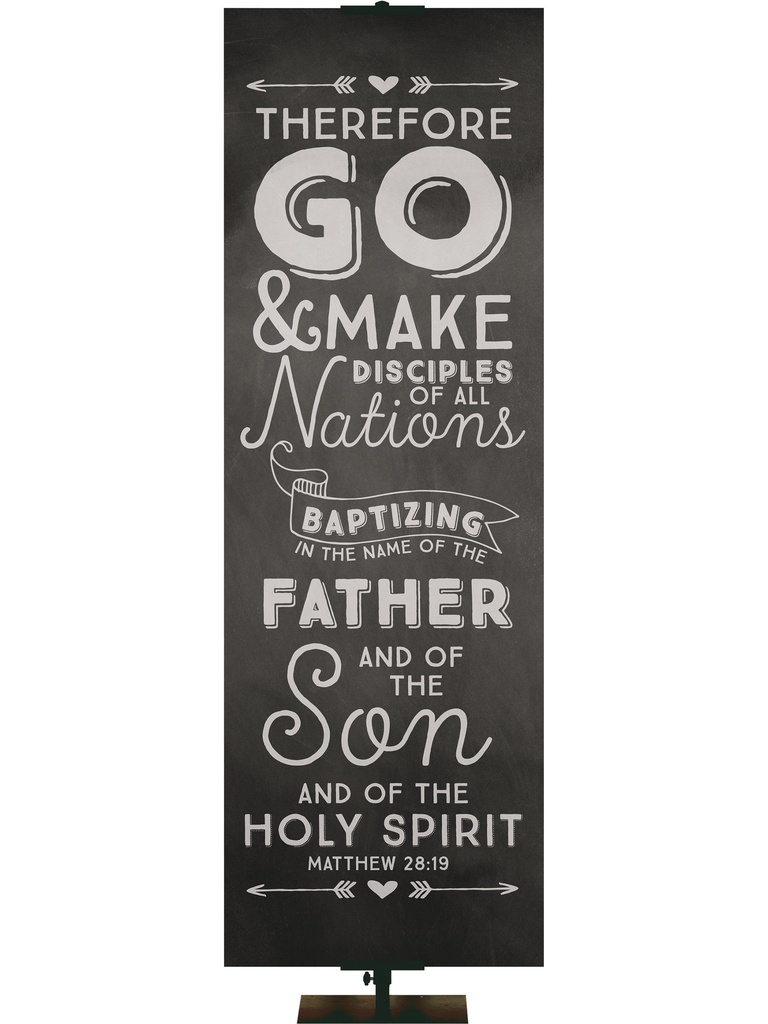 Chalkboard Go and Make Disciples
