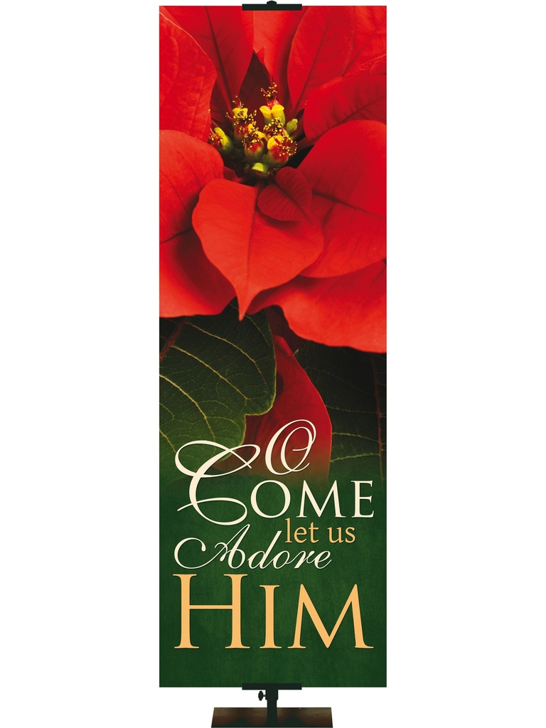 Colors of Christmas Let Us Adore Him