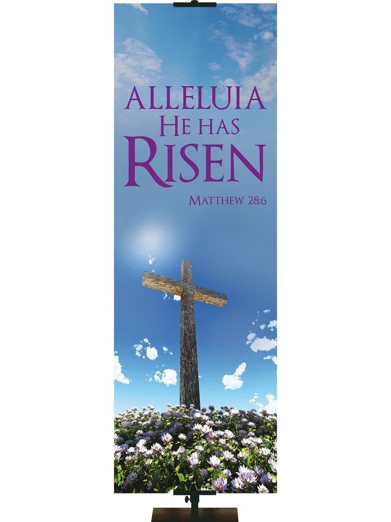 Contemporary Easter Alleluia He Has Risen