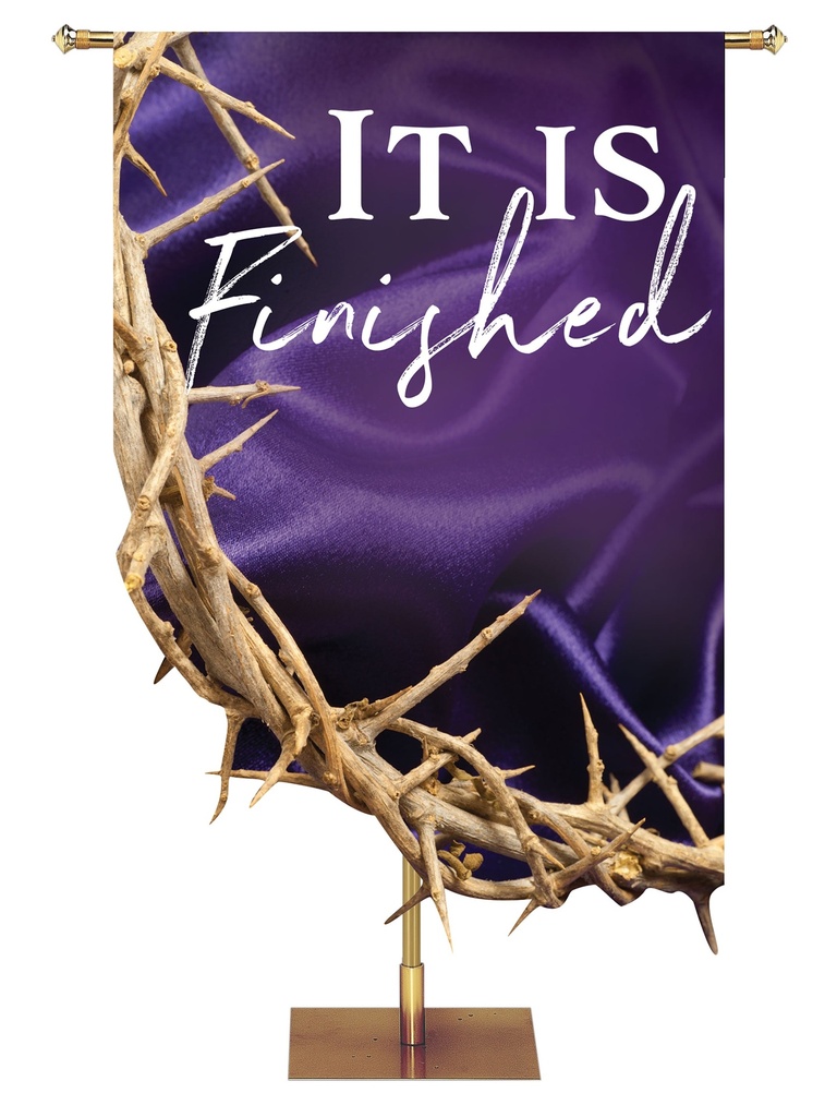 Contours of Easter It Is Finished Crown of Thorns