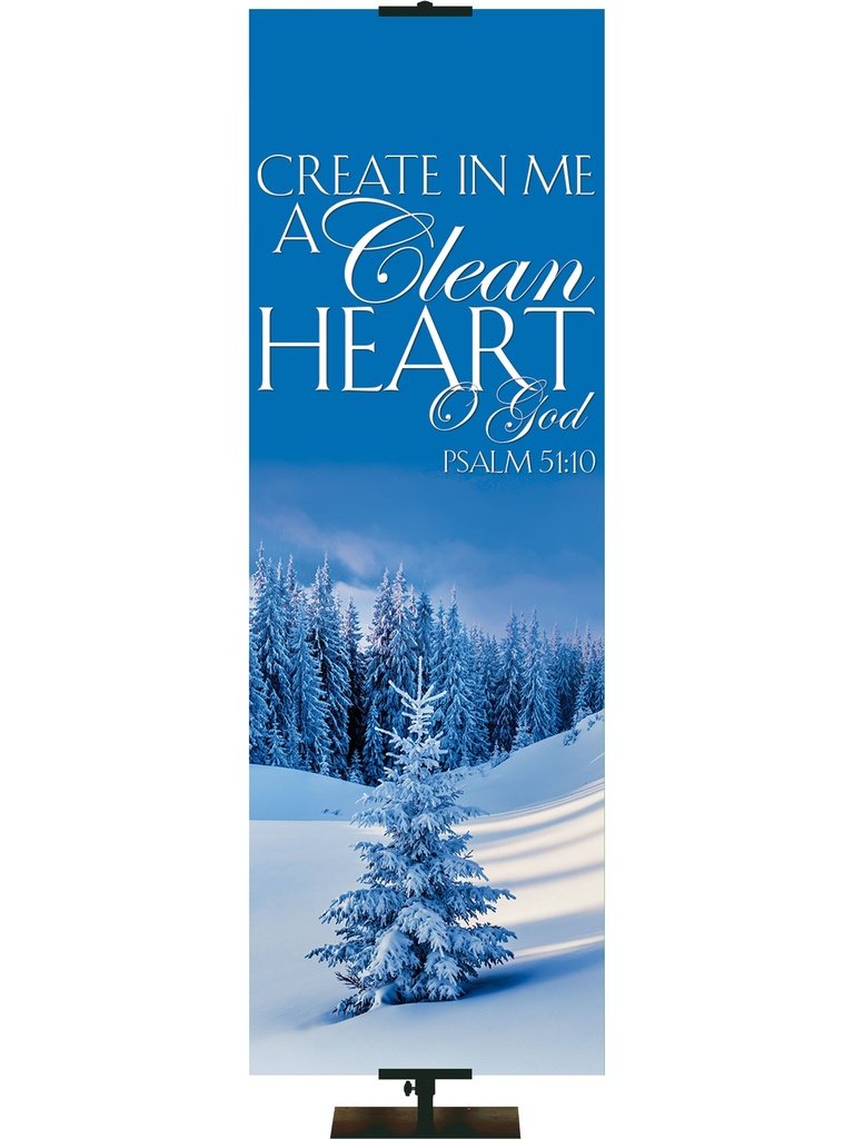 Portraits of Sacred Winter Create In Me a Clean Heart A