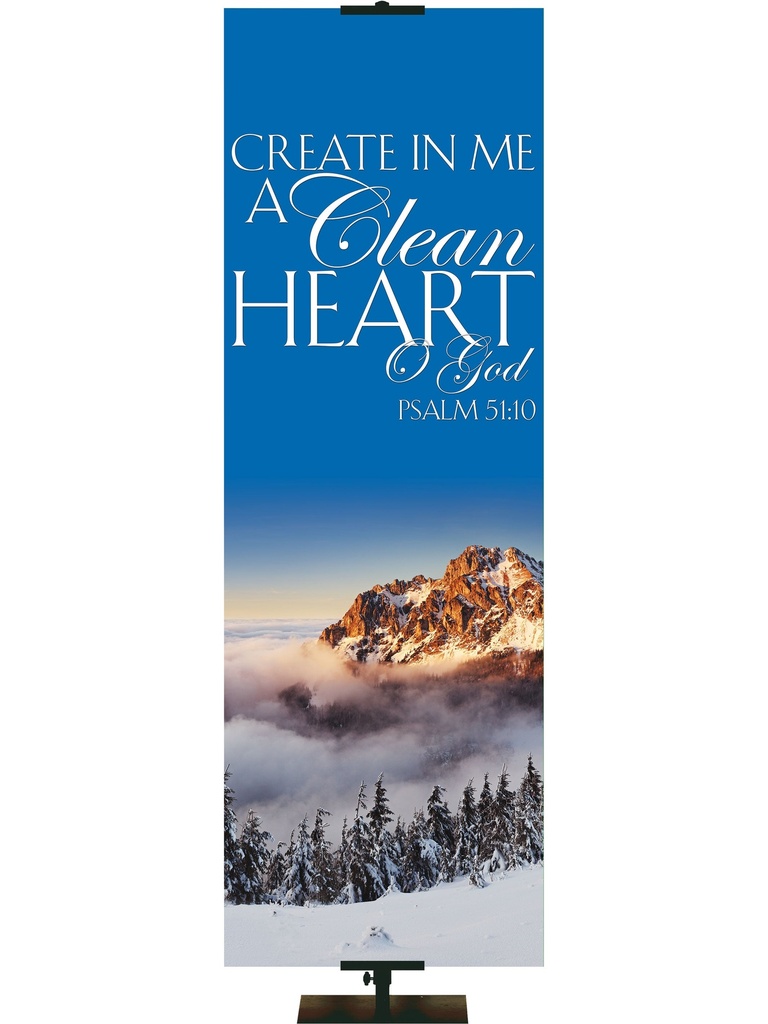 Portraits of Sacred Winter Create In Me a Clean Heart F