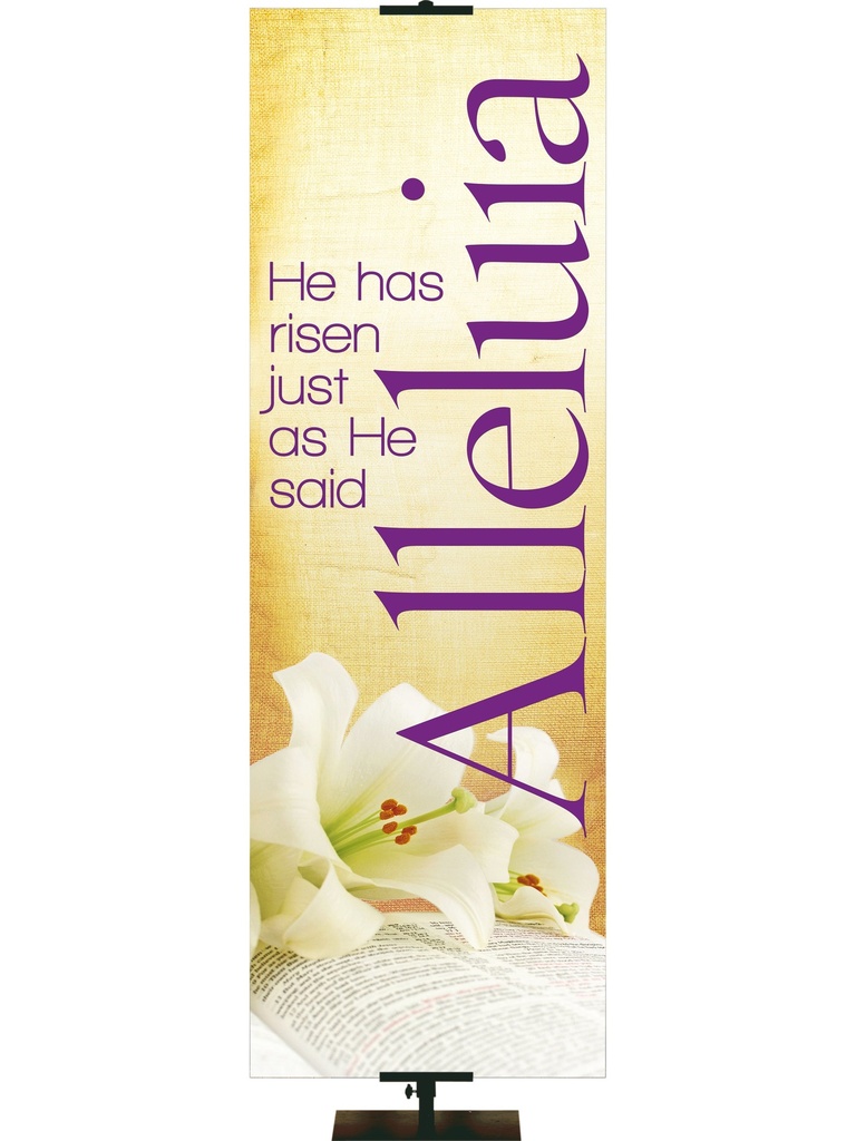 Rustic Easter Alleluia
