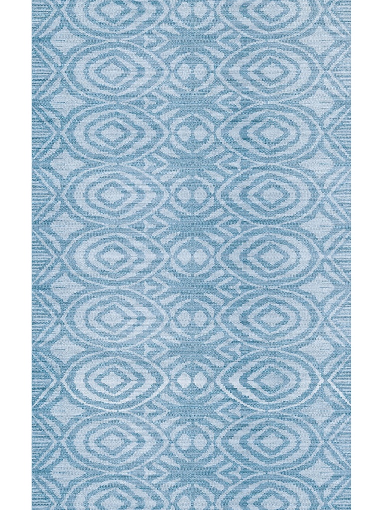 Muted Ikat Vinyl Floor Mat