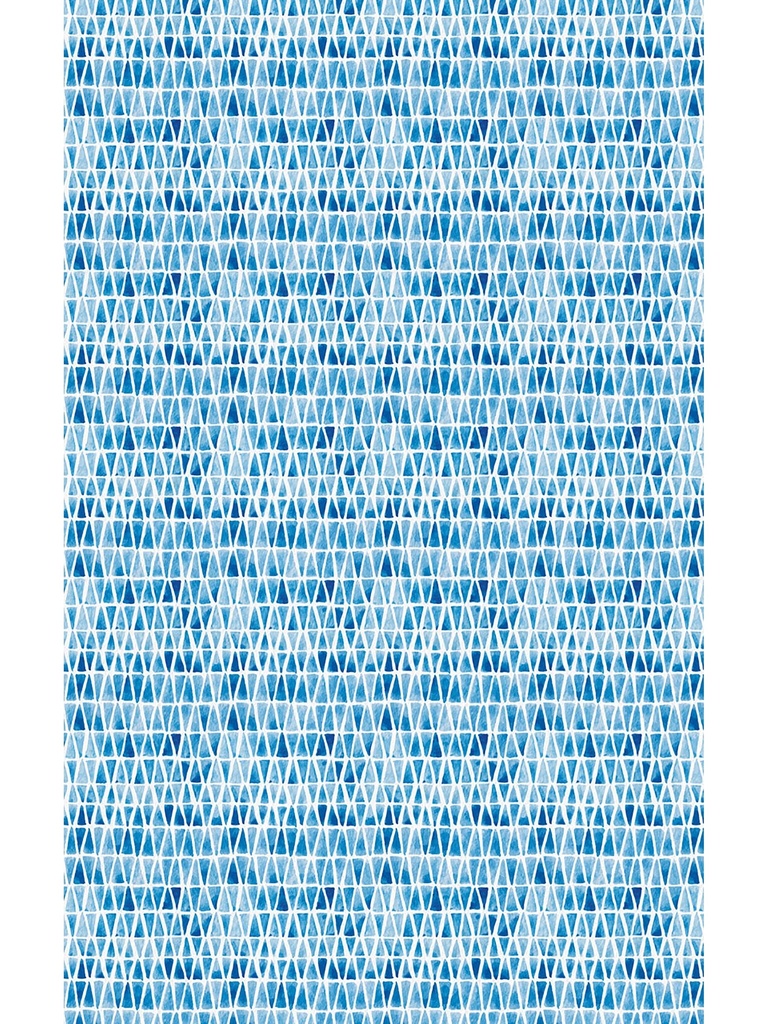 Watercolor Triangles Vinyl Dining Room Rug